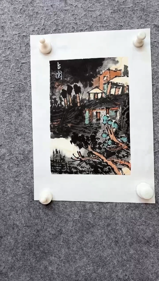 国画LY-JZP老师绘画作品