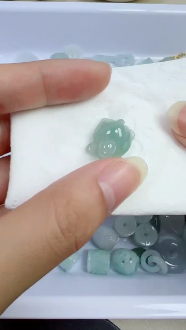 散珠翡翠16号链接，A货翡翠