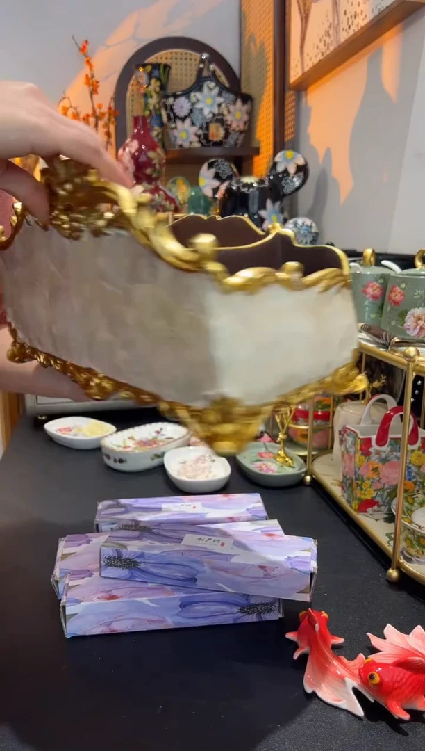 外贸手工陶瓷铁艺家居百货