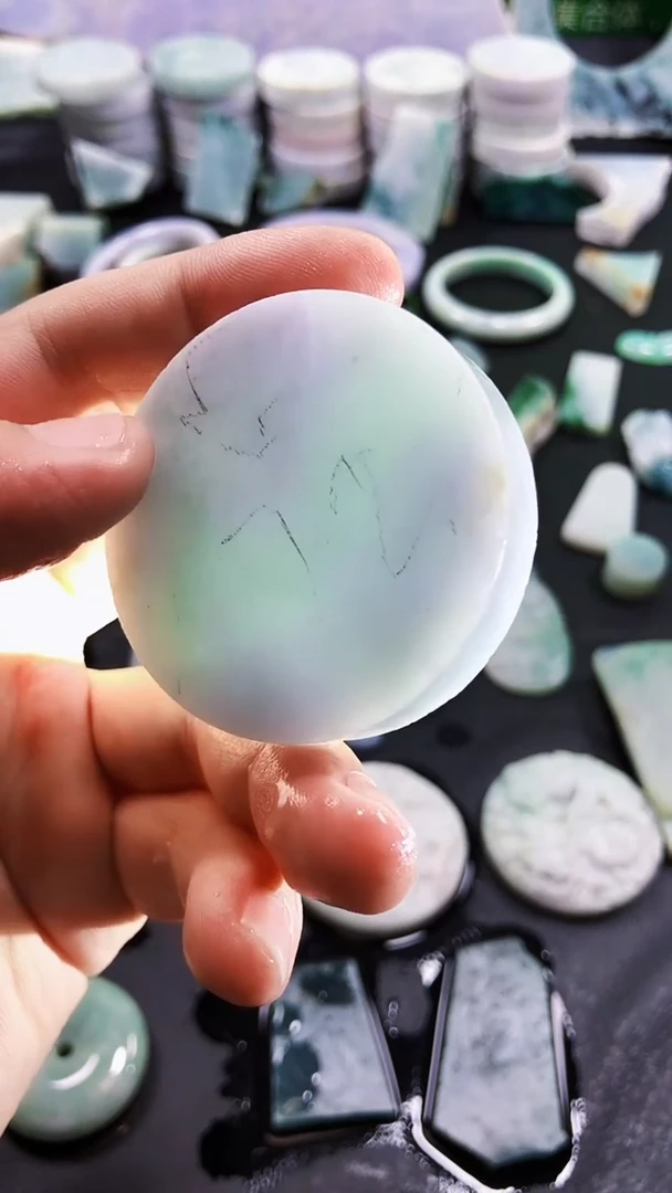 颈饰未镶嵌翡翠翡翠翡翠529