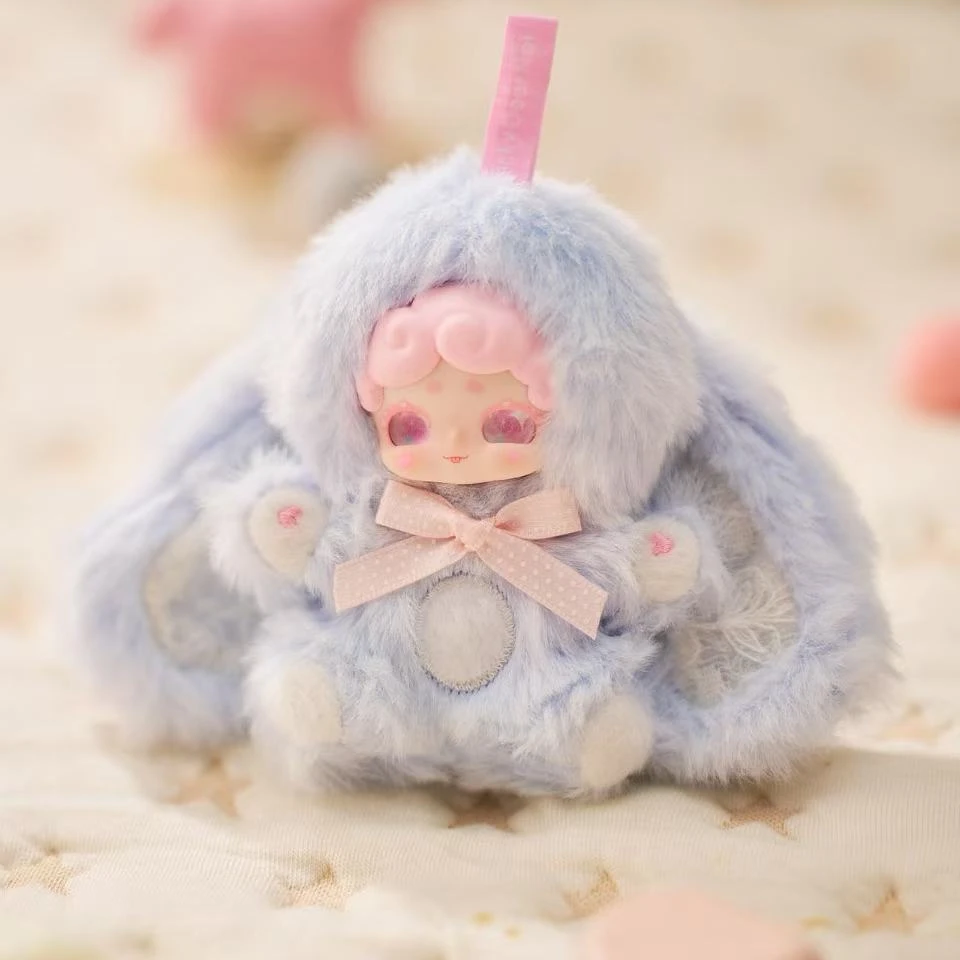 正版 LuckyDeerNai甜心宝贝Mini小兔叽毛绒公仔礼物