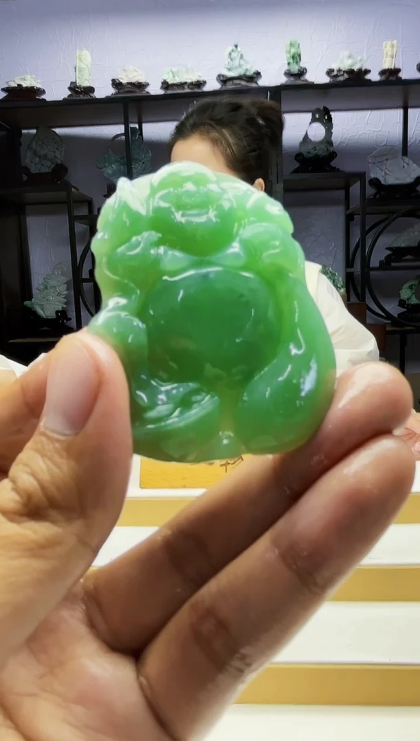 【闪购商品】定制翡翠未镶嵌毛货01190152