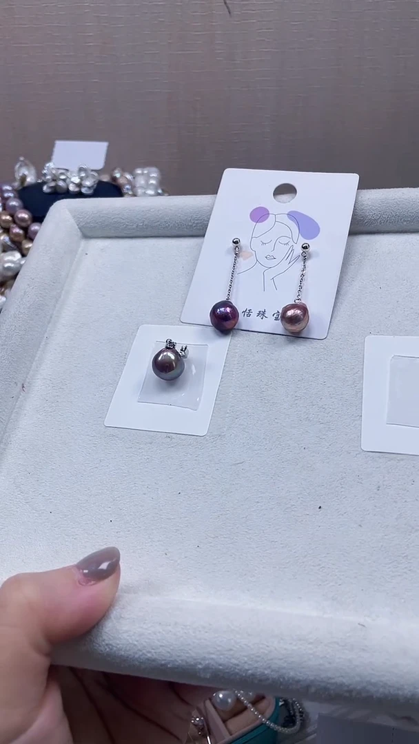 未镶嵌套装淡水珍珠过**烟【纯恬饰品】