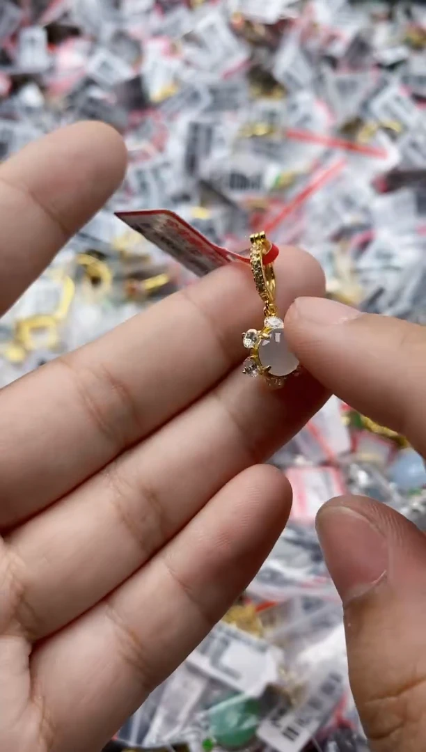 翡翠戒指银S925镶嵌6666666   2