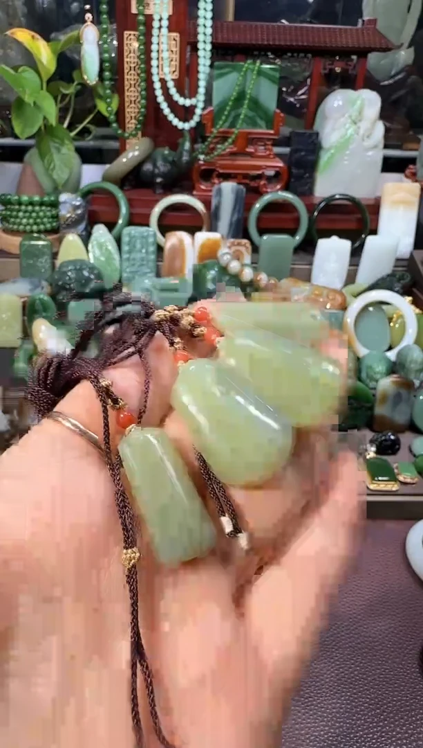 和田玉未镶嵌挂件16【宏钰0602】多样发一