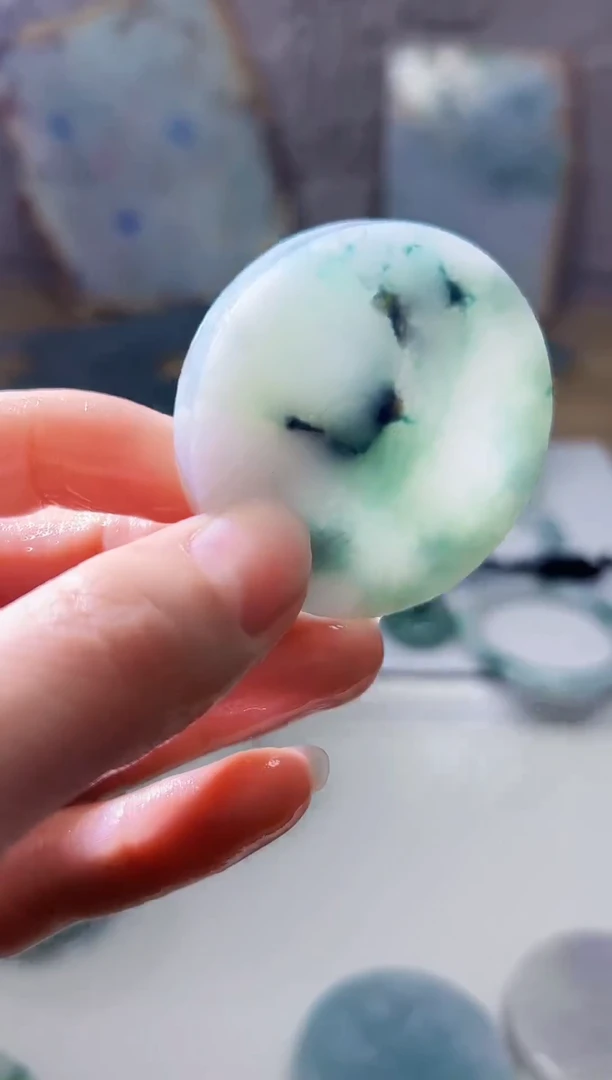 裸石翡翠天然翡翠A货余 南 862