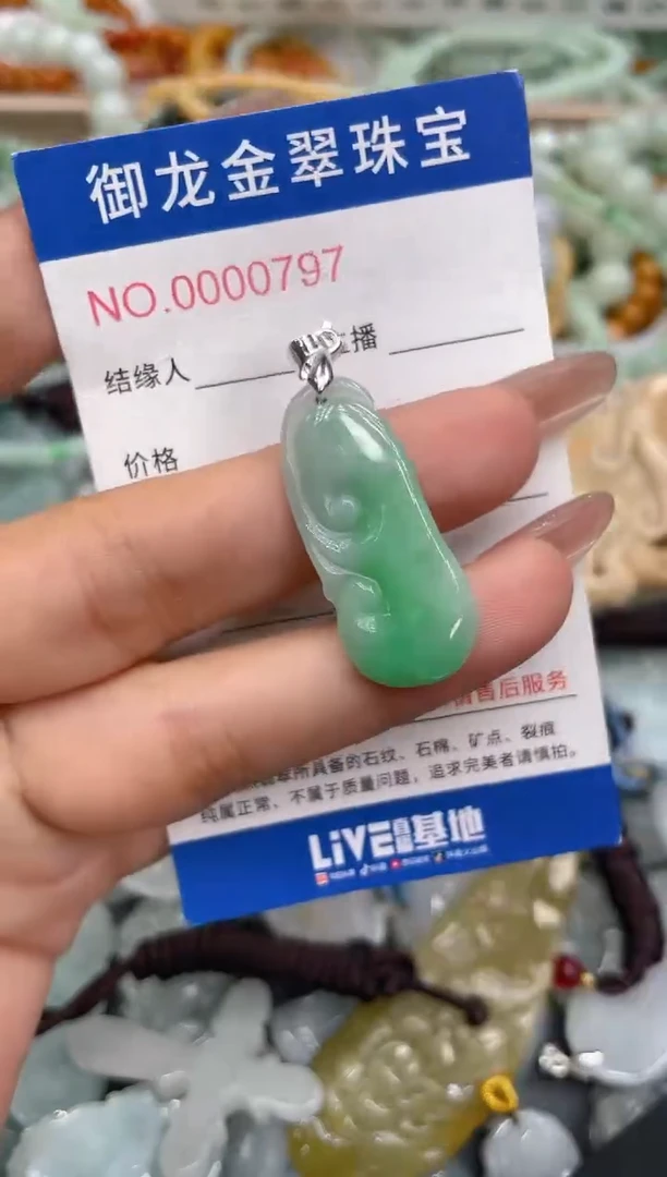 颈饰未镶嵌翡翠057