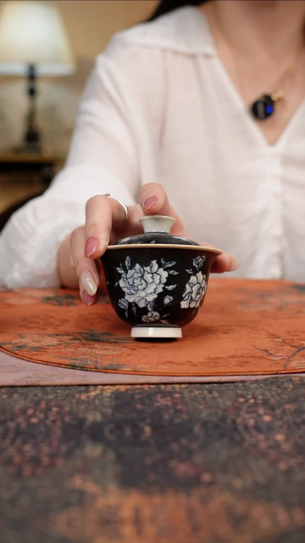 杯景德镇陶瓷杯碗柴烧多人