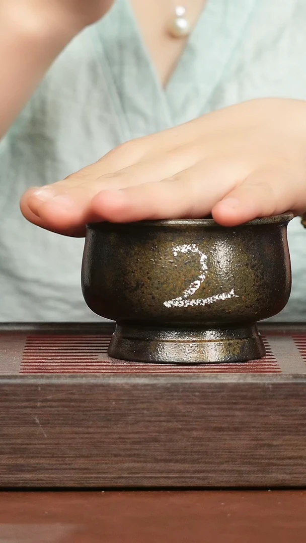 茶杯紫砂柴烧将军杯备注2