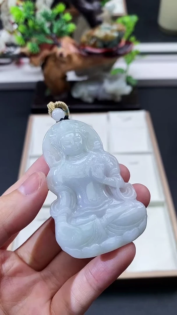 颈饰未镶嵌翡翠天然缅甸A货翡翠