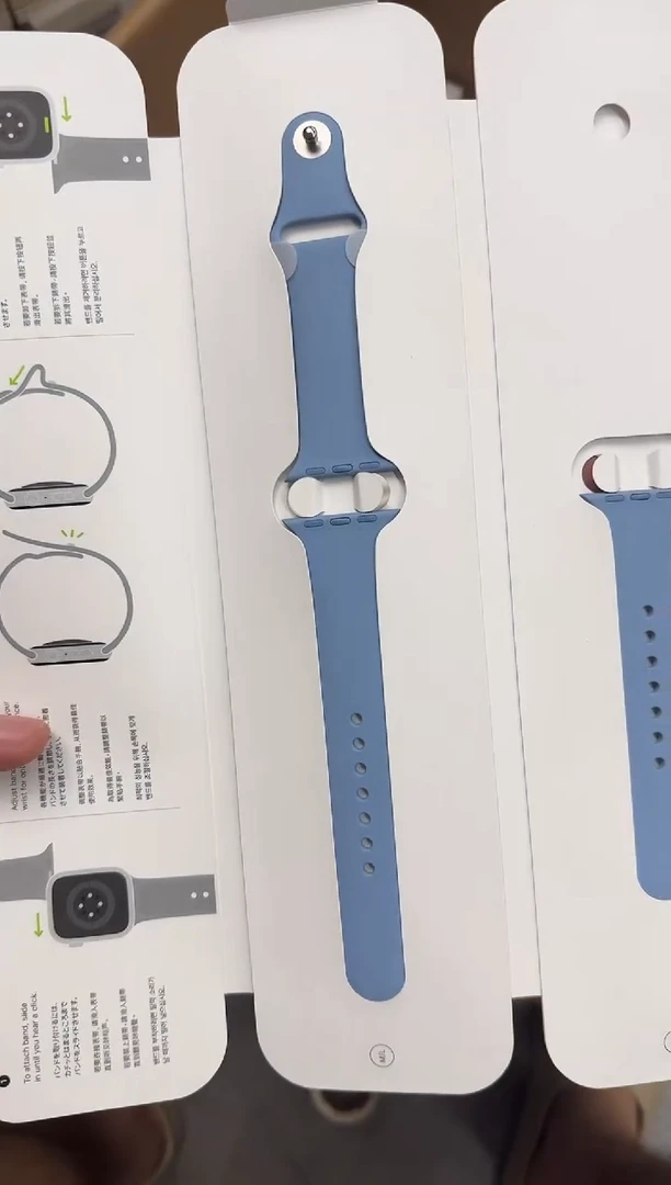 准新品52号 小表盘 硅胶  蓝 CH923-07385