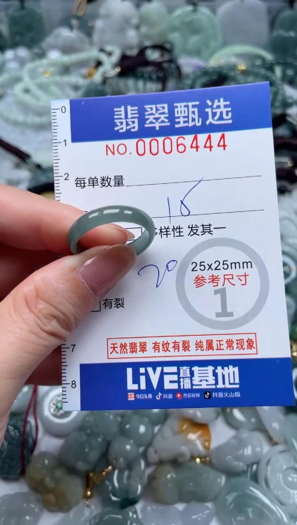 翡翠未镶嵌颈饰00..6444