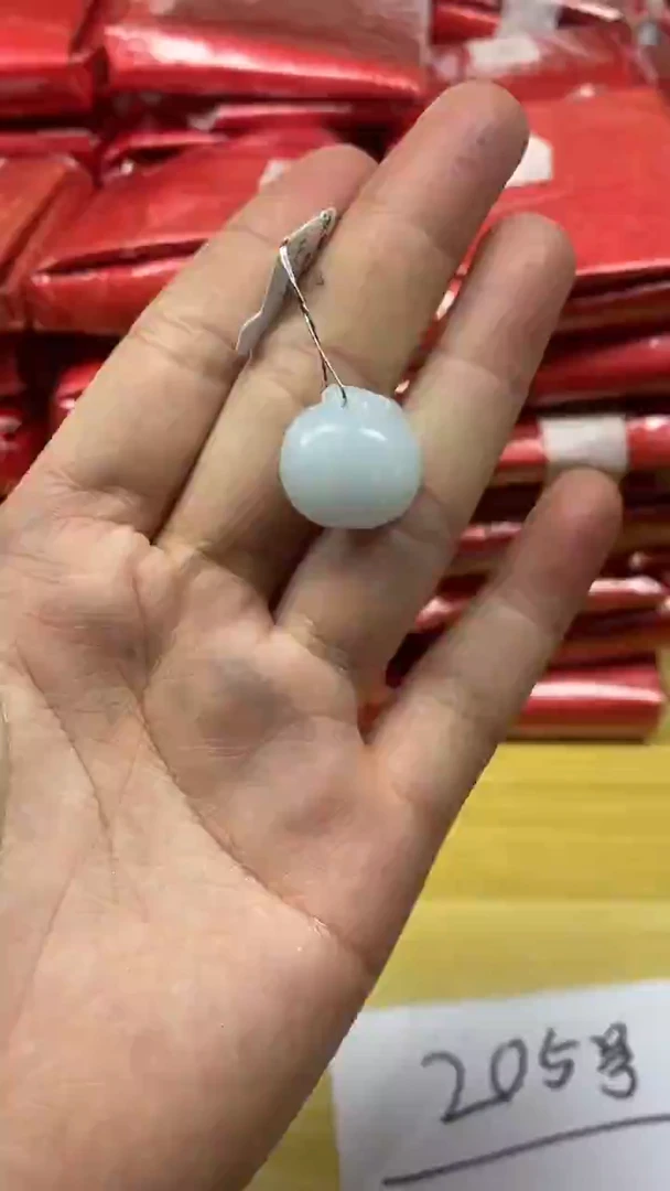 颈饰未镶嵌翡翠天然缅甸翡翠A货