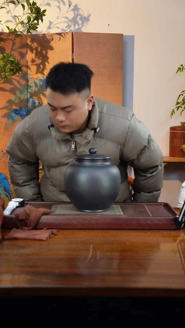 宜兴原矿紫砂茶叶罐