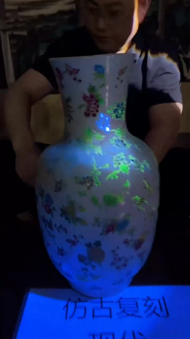 摆件景德镇陶瓷流水75