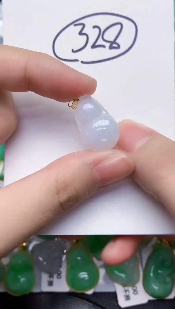 【闪购商品】翡翠颈饰18K金镶嵌000000000