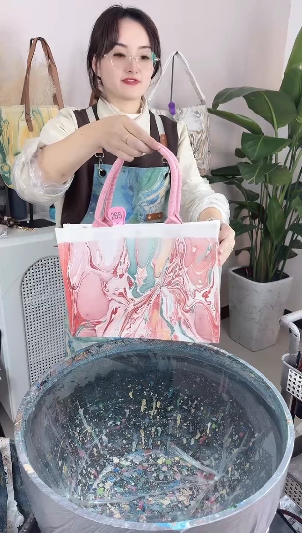 帆布265小艺手作大漆包包