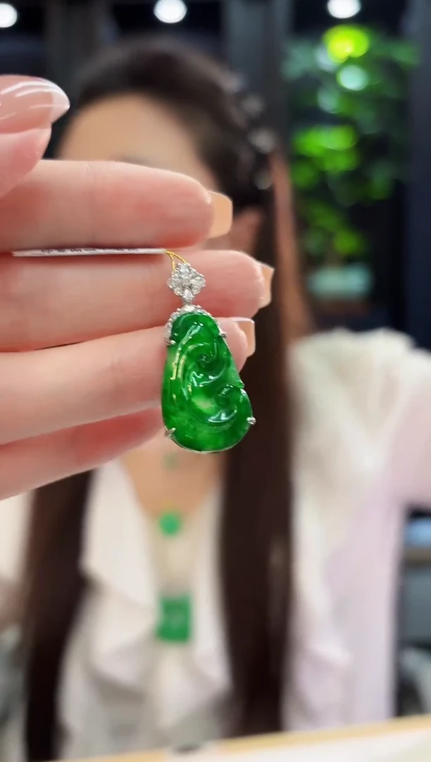 吊坠(不含链)未镶嵌翡翠 缅料A货/支持复检/一件