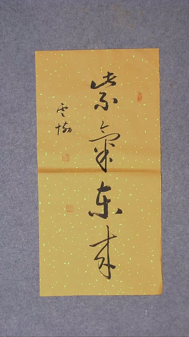 书法谭云协   宁夏 副主69*34两平尺四字