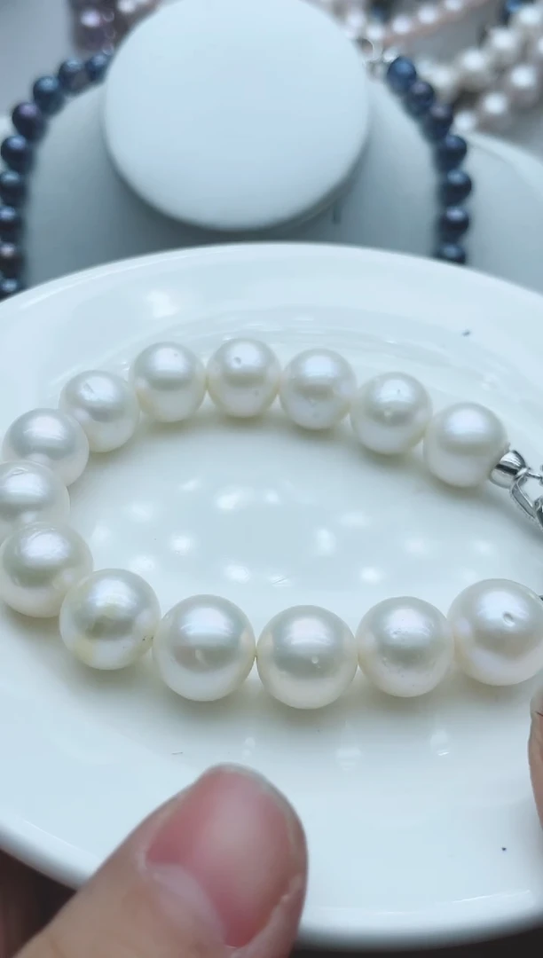 【闪购商品】淡水珍珠颈饰钛钢1