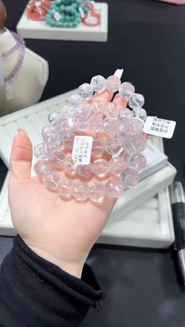 未镶嵌手串水晶94b多样性发其一【1条】默认微瑕