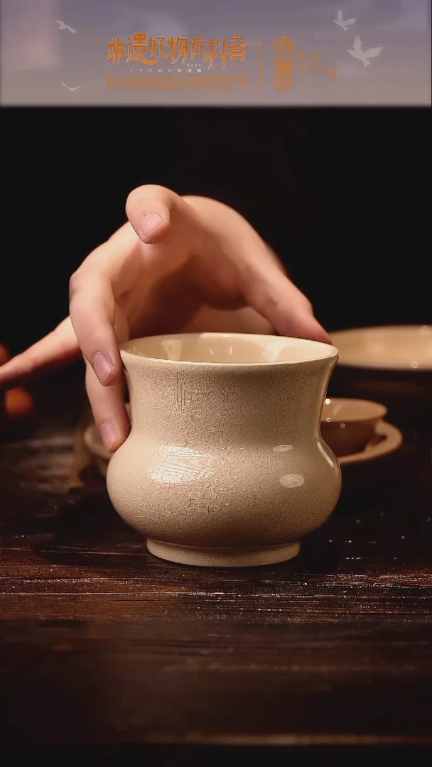 老漳州窑可养开片开线 建水