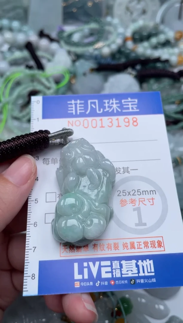 颈饰未镶嵌翡翠13198