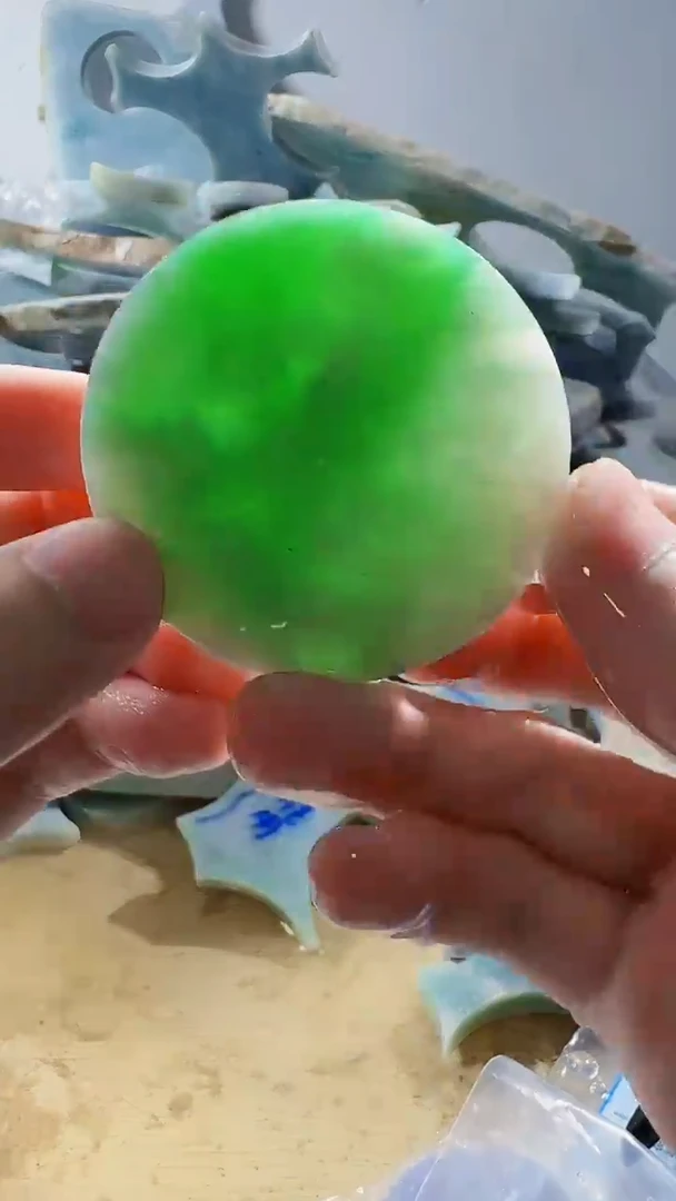 裸石翡翠天然缅甸翡翠2538