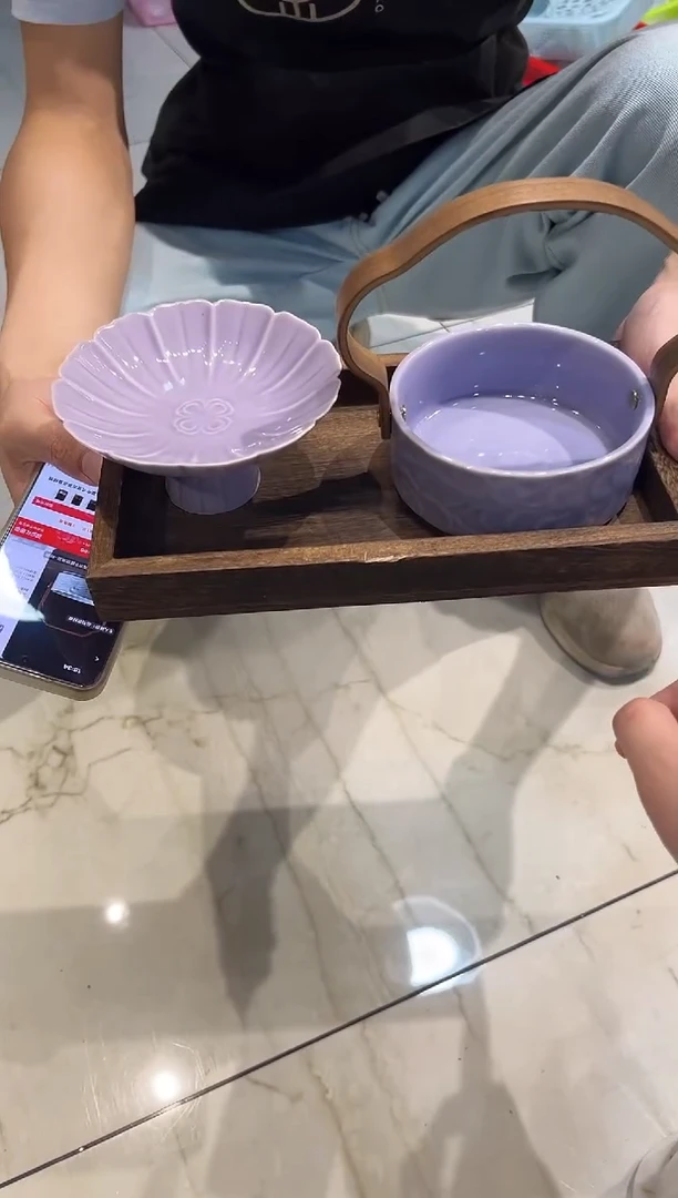 瓷片微瑕商品，介意勿拍-盘