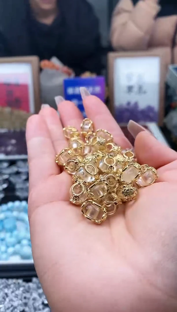 【闪购商品】水晶颈饰未镶嵌6a多样性发其一/2.18/1个