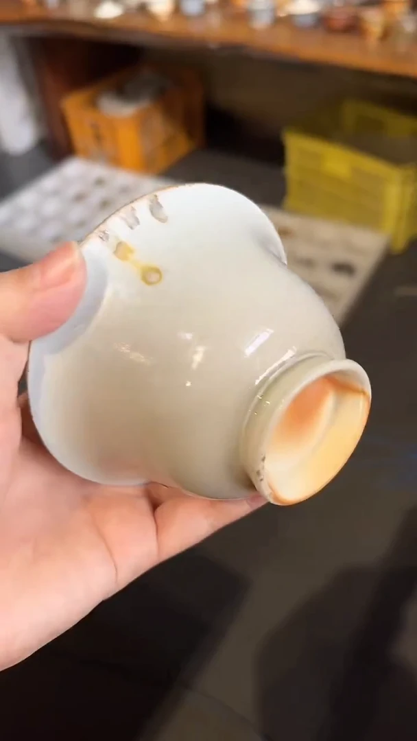 盖碗2号容量140-150ML仿古泥