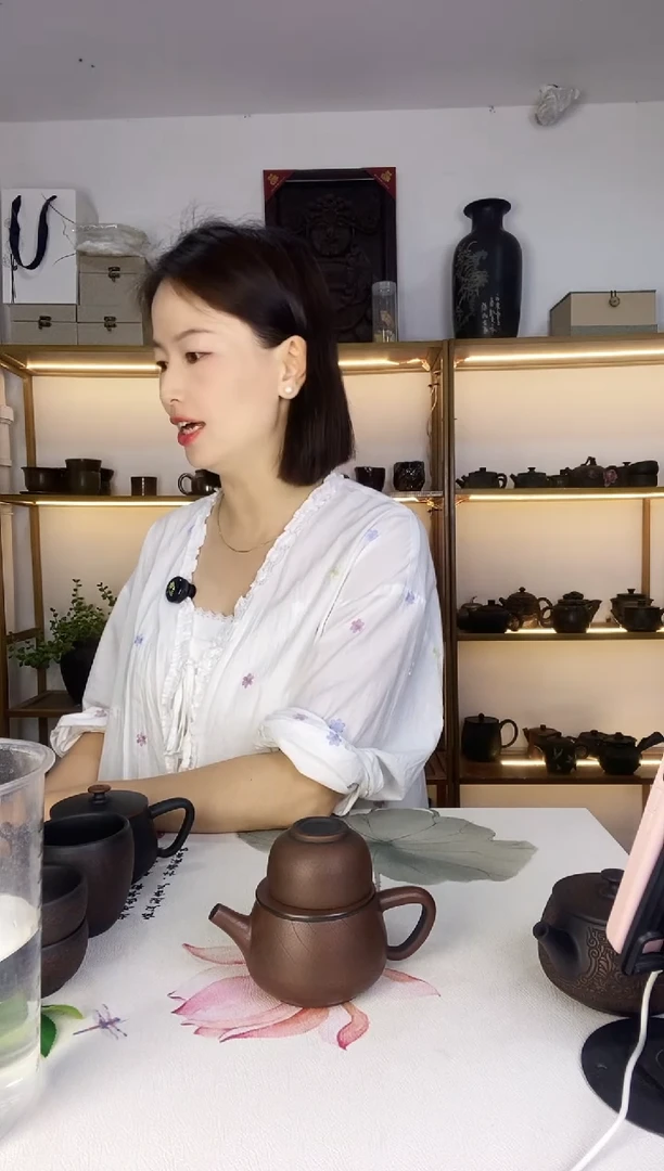 叶脉纹200知*叶脉纹壶送客杯一个