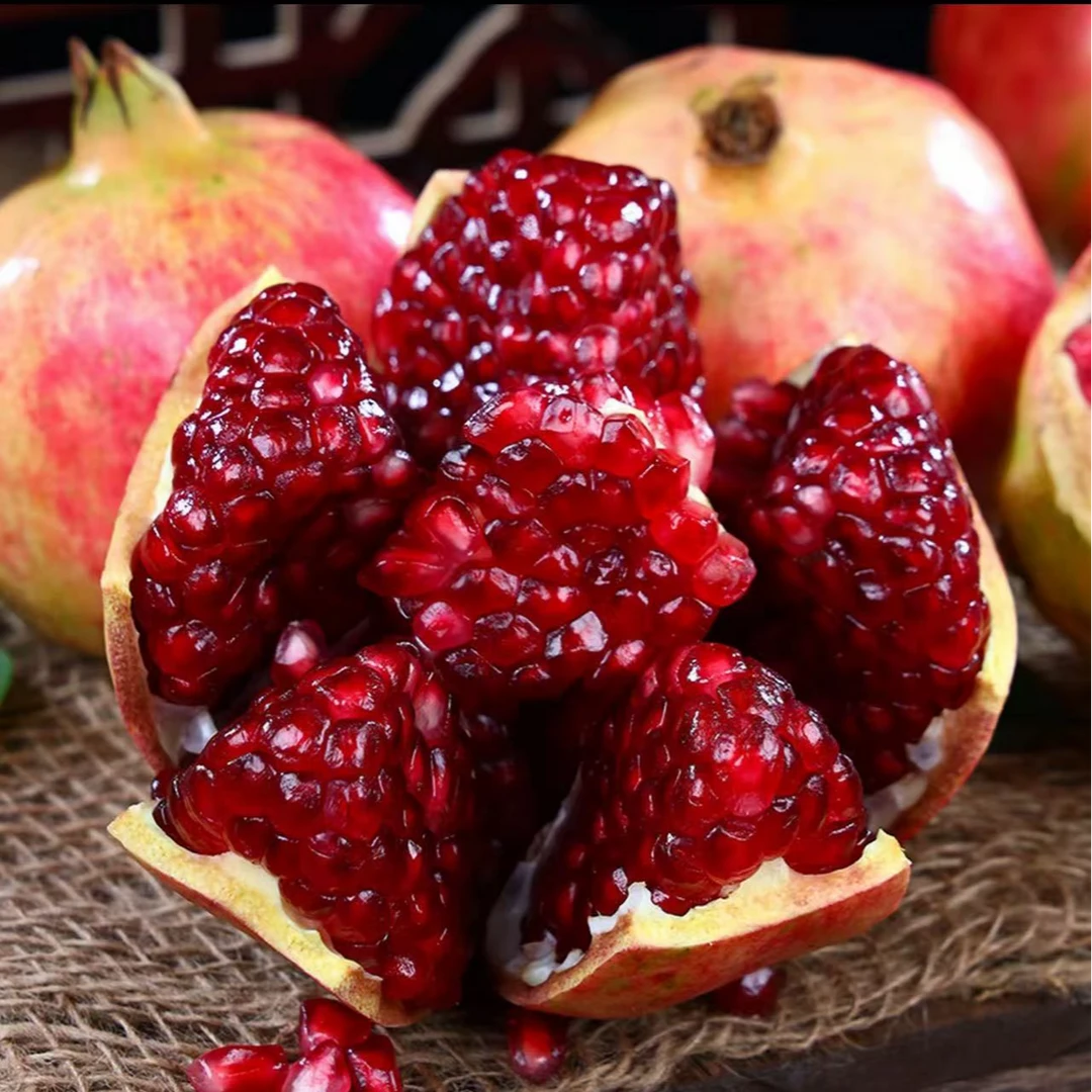四川会理软籽石榴当季新鲜水果鲜甜多汁