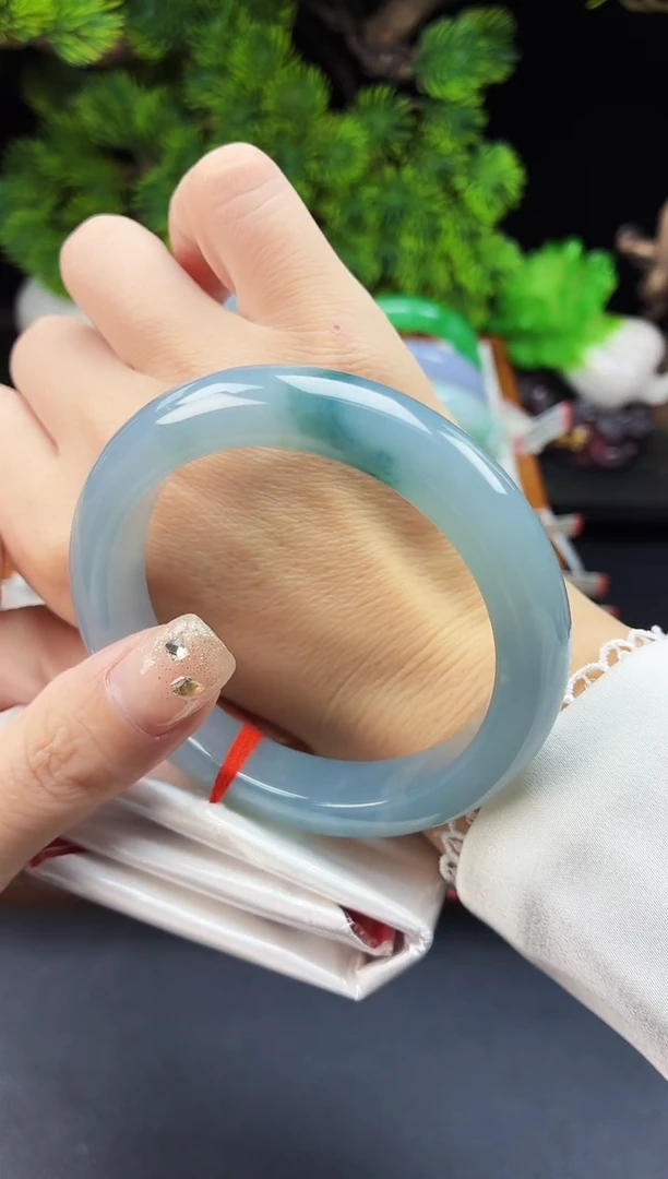 未镶嵌手镯翡翠A52