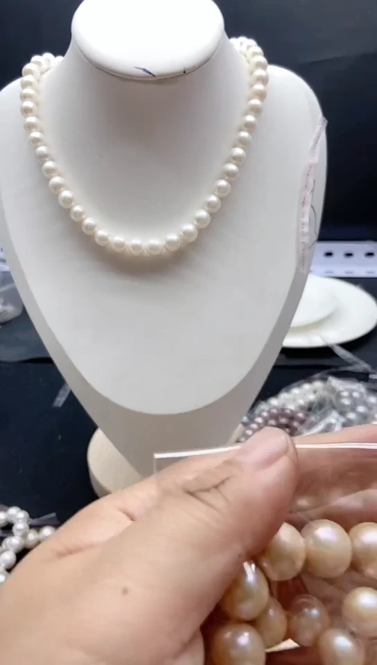 淡水珍珠未镶嵌颈饰1