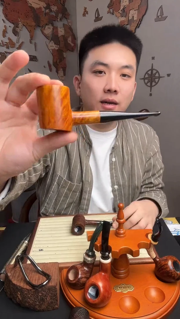 石楠木挑***7意大利进口石楠木烟斗