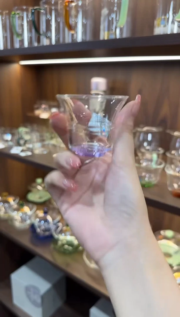 禾器 君怀杯浅紫色