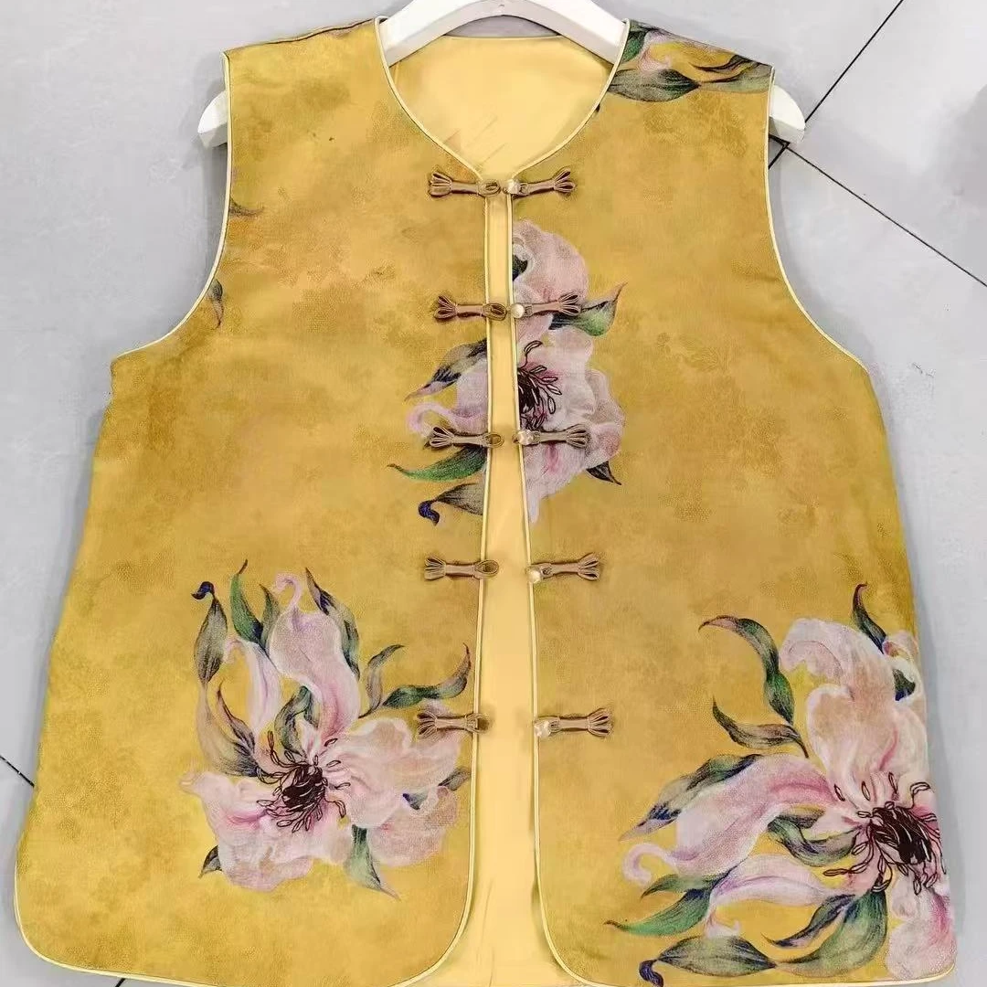 古典洋气中国风典雅马甲