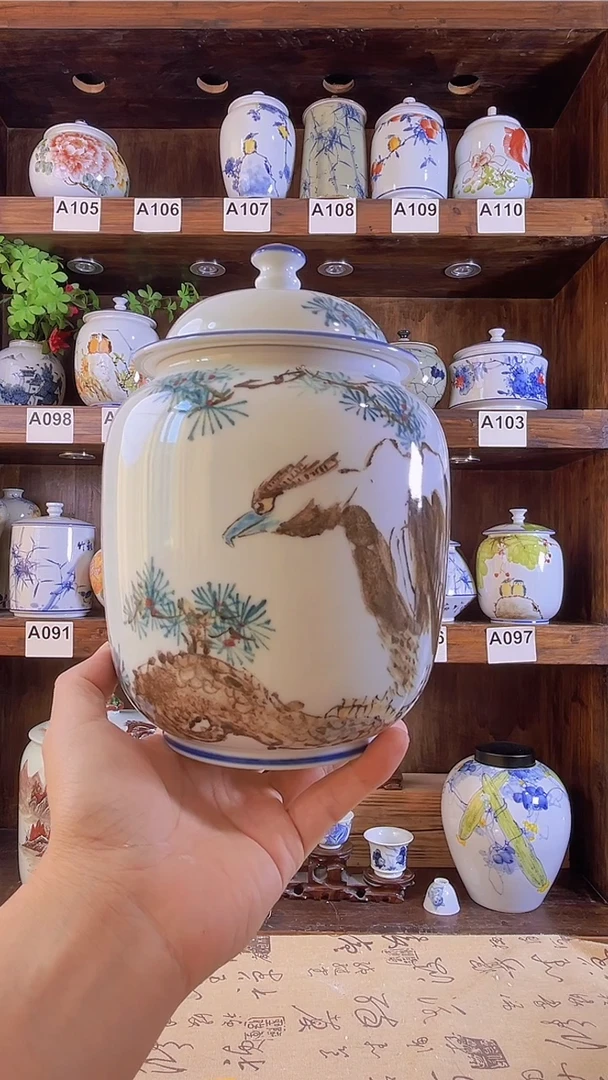 迎君陶瓷纯手工手绘画