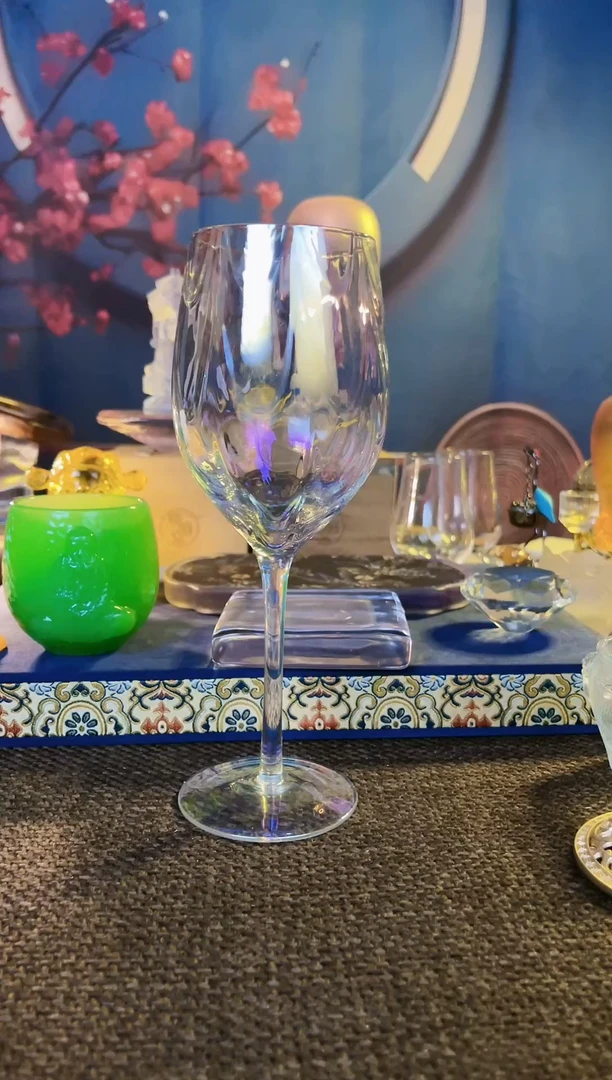 手柄款水晶玻璃红酒杯