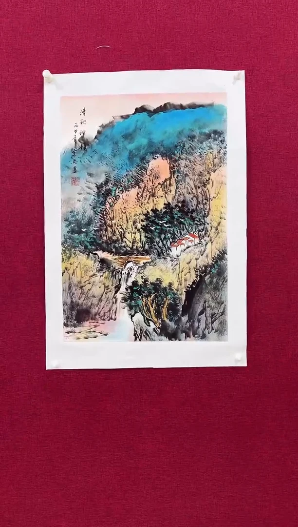 国画张现民的国画作品