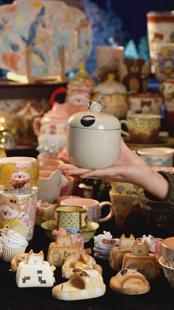 其他陶景德镇釉下彩手绘设计师款陶瓷