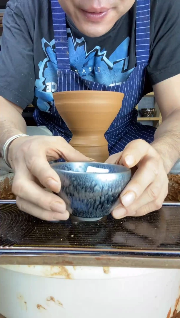 茶盏建窑建盏主人杯