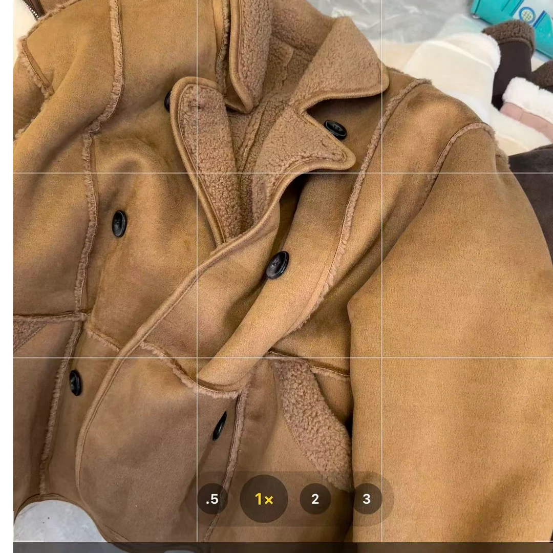 （香香福利）皮毛一体外套冬装新款2025外套女