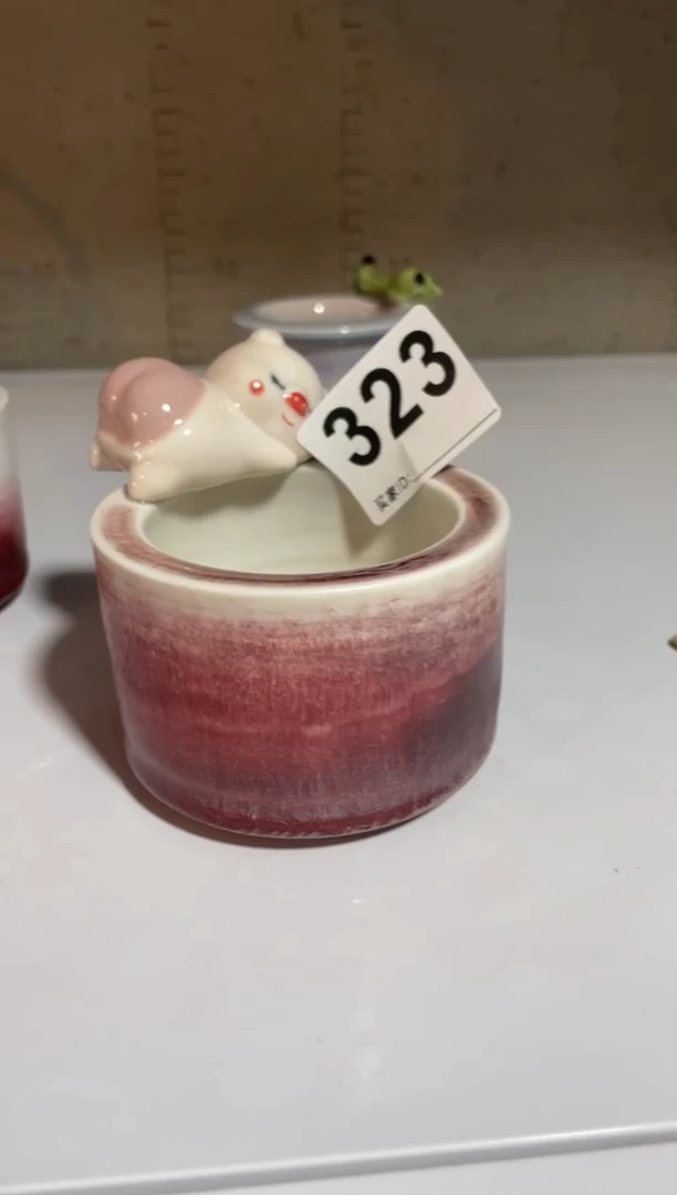 【闪购商品】摆件323知木小芳花盆