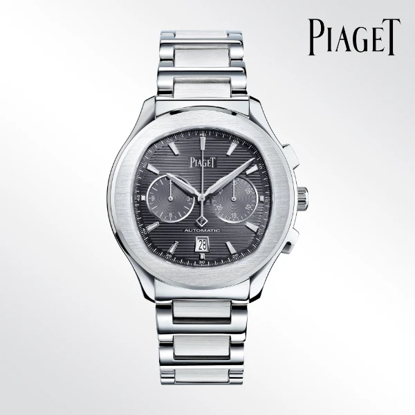 99新 Piaget/伯爵 Polo钢王/表径42mm/公价123000元/男士正装表