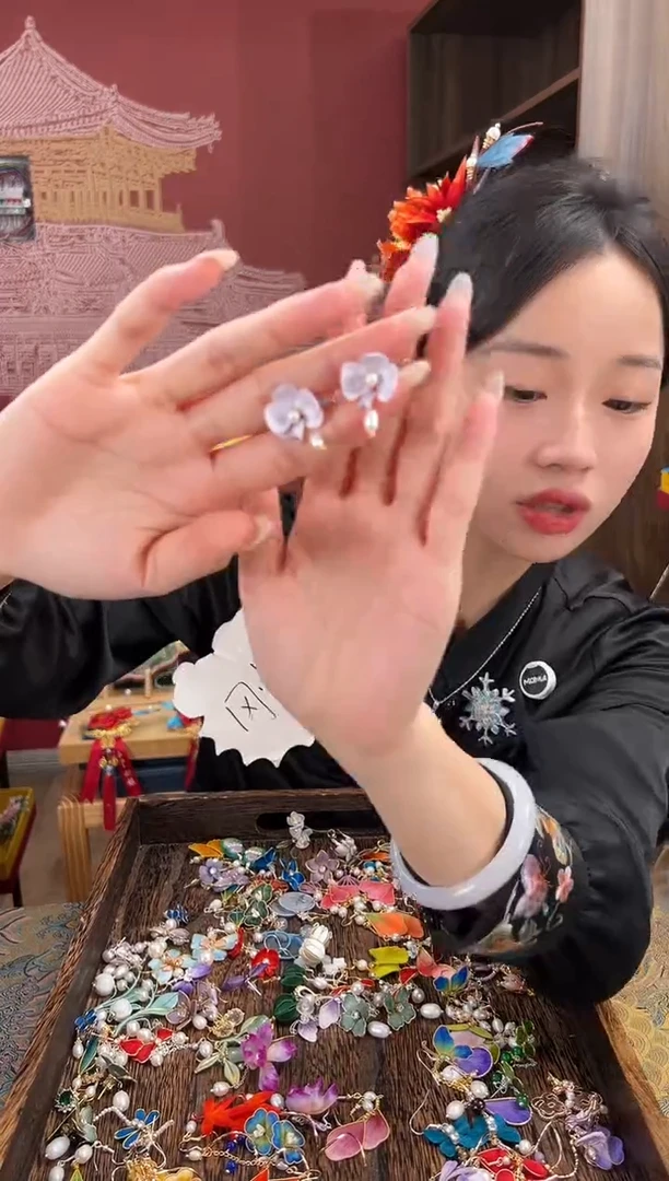 【闪购商品】织绣苏绣世家非遗手工（耳环）