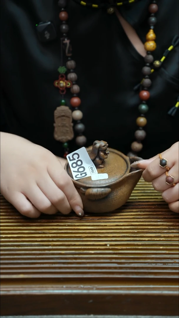 万古烧粗陶手工茶具
