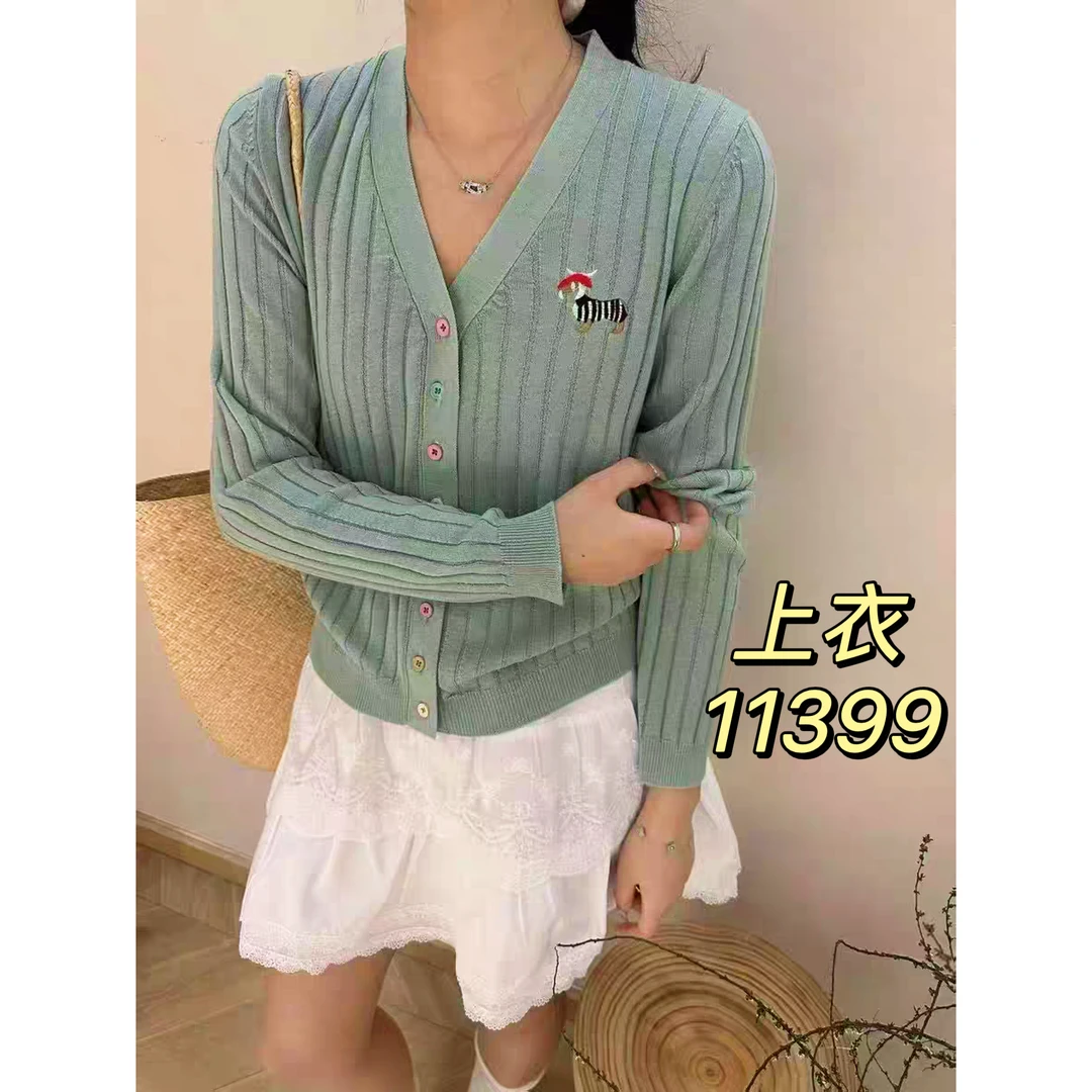 11399（部分无水洗唛，介意慎拍） WANGDAN新款针织衫