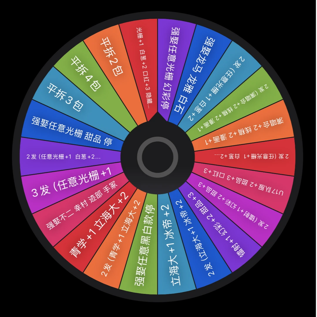 （晴）网球王子色纸转盘 二创周边 收藏（默认代拆）